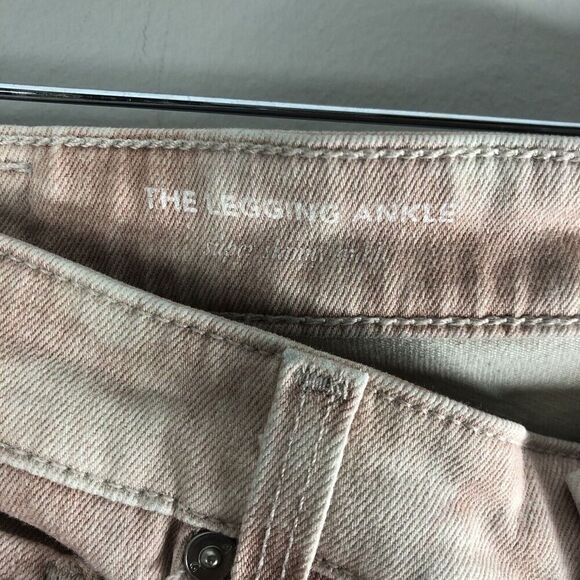 AG Adriano Goldschmied Womens Size‎ 29R Pink Tie Dye Legging Ankle Skinny Jeans - Picture 7 of 16